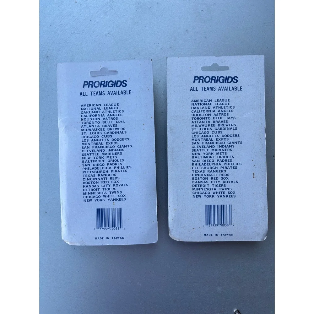 Vintage ProRigids Chicago White Sox Baseball Card Holders 2 Packs 20 Total MLB